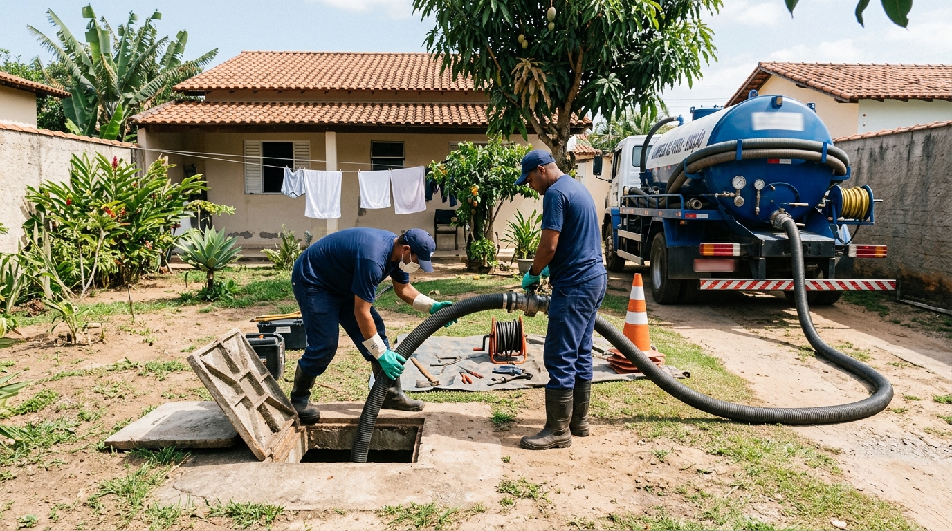 Manutenção de Fossa em Campinas‑SP