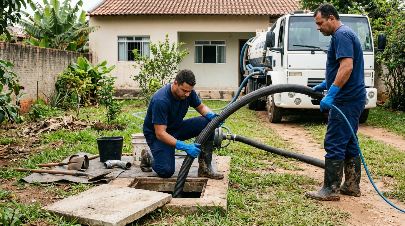 Sucção de Fossa em Campinas‑SP
